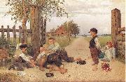 august malmstrom Grindslanten oil painting reproduction